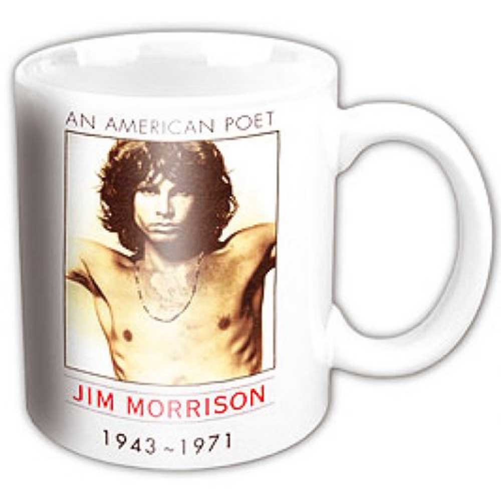 DOORS ドアーズ (結成 60周年 ) - AMERICAN POET BLACK / マグカップ - PGS